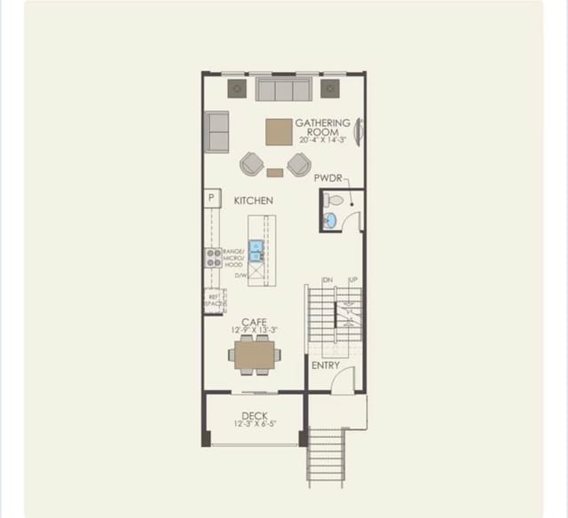 Floor plan for 536 Oak Ridge Ln 
