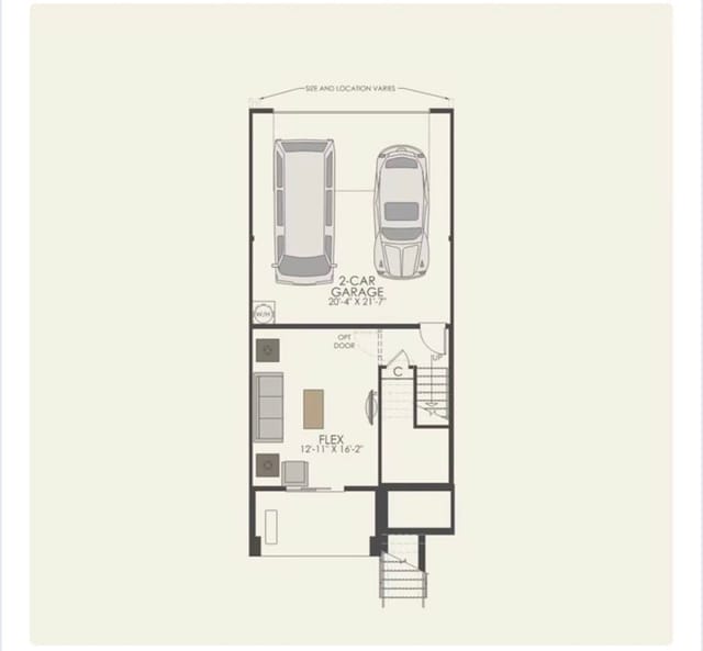Floor plan for 536 Oak Ridge Ln 
