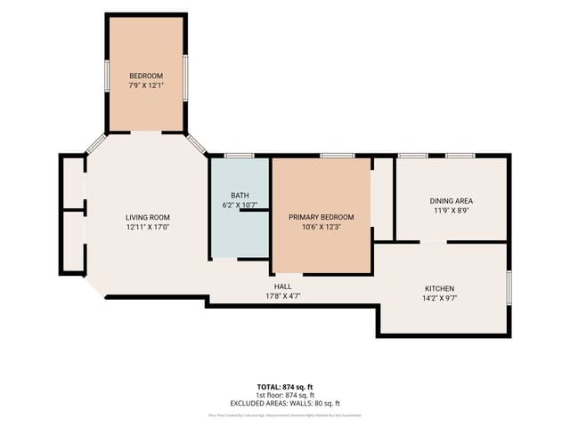 Floor plan for 1533 Lafayette St #3