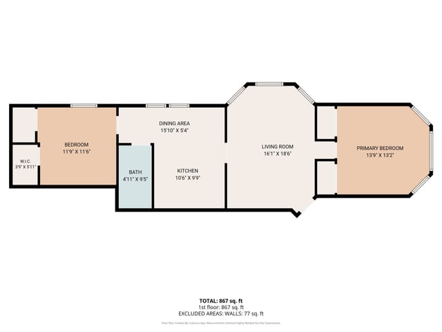Floor plan for 1533 Lafayette St #4