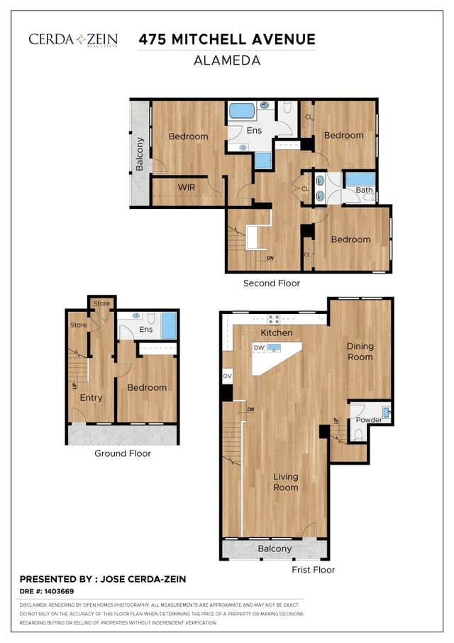 Floor plan for 475 Mitchell Avenue