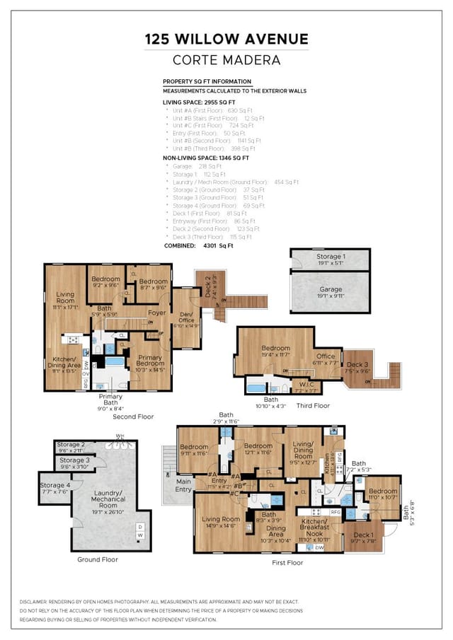 Floor plan for 125 Willow Avenue