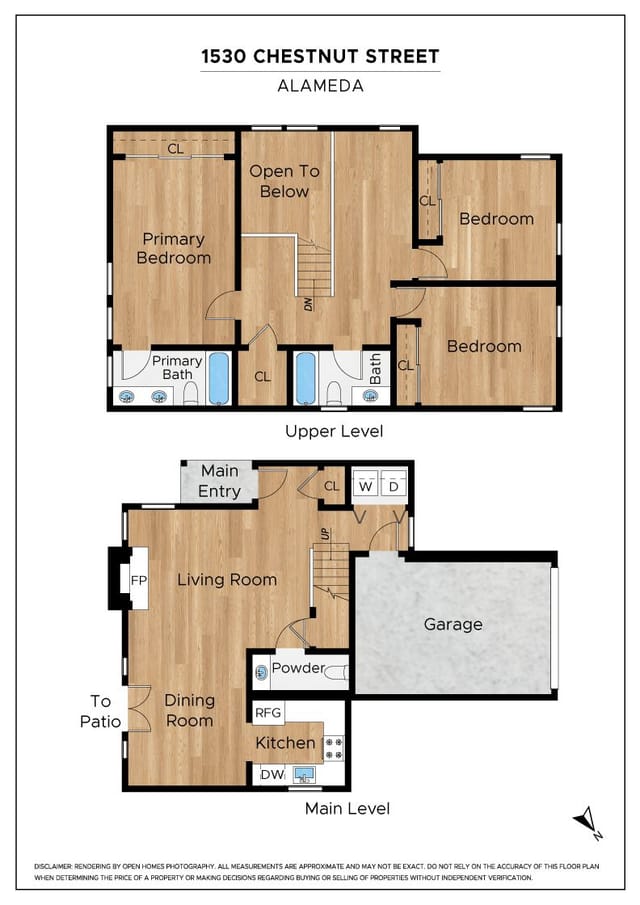 Floor plan for 1530 Chestnut Street