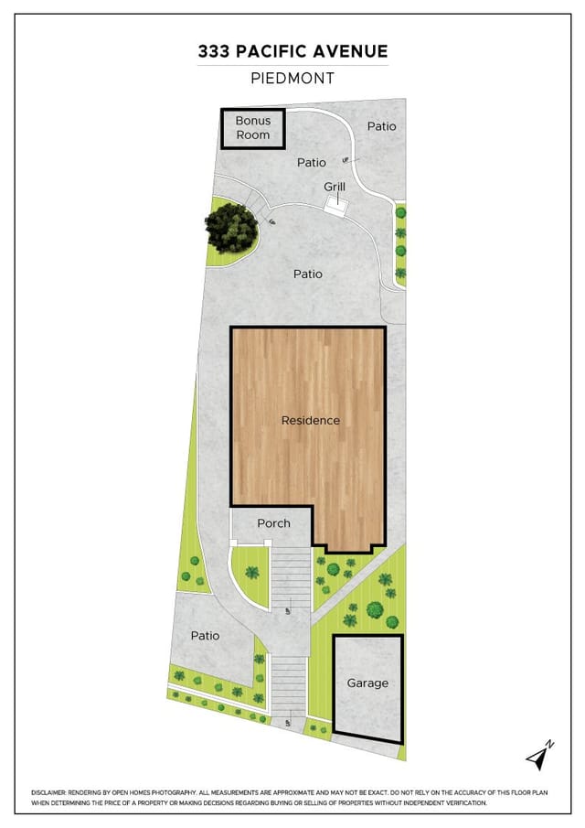 Floor plan for 333 Pacific Avenue