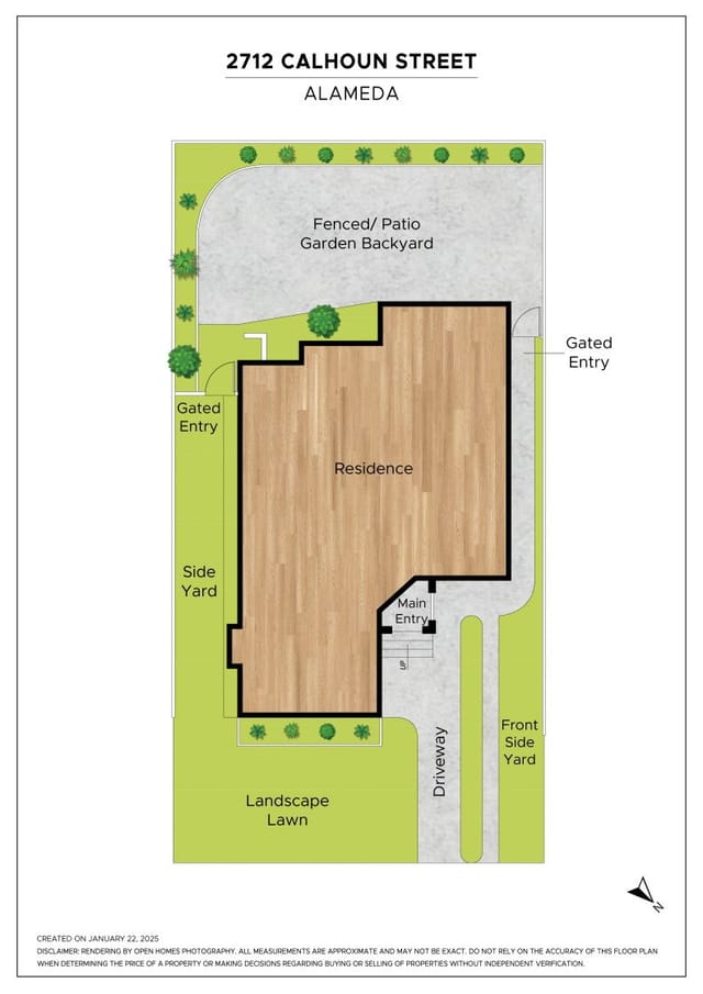 Floor plan for 2712 Calhoun Avenue