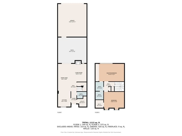 Floor plan for 1105 Fontana Drive