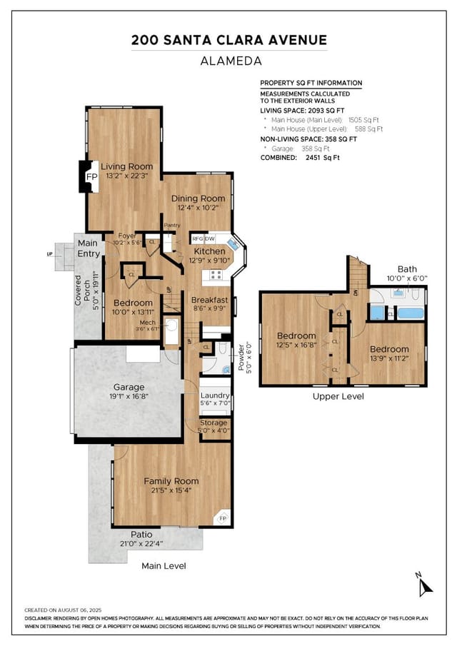 Floor plan for 200 Santa Clara Ave