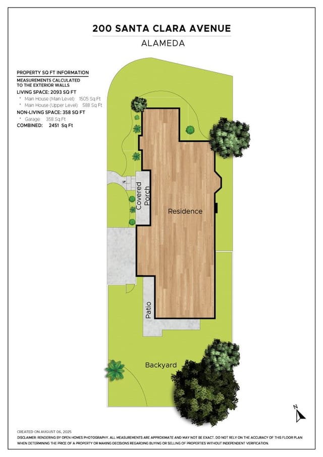 Floor plan for 200 Santa Clara Ave