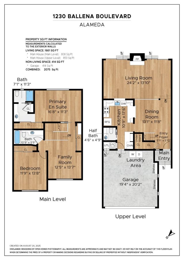 Floor plan for 1230 Ballena BLVD