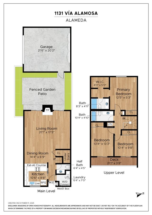 Floor plan for 1131 Via Alamosa
