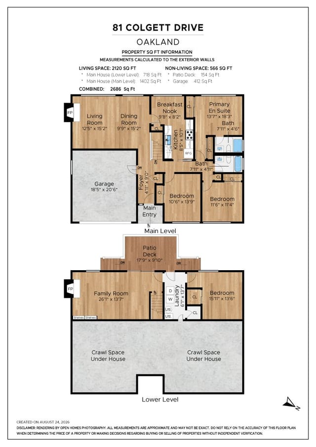 Floor plan for 81 Colgett Drive