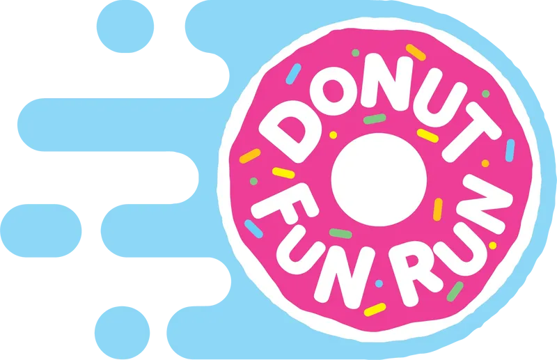 The Donut Fun Run logo